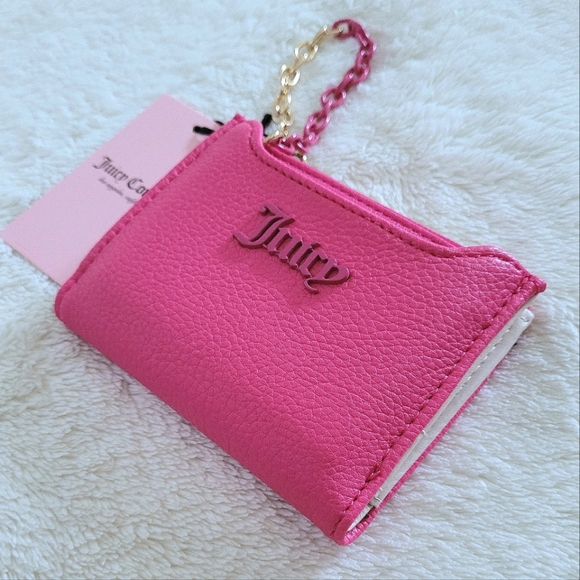 Juicy🍊 Couture "Can't Tame Her" Bifold✌️ Wallet With Pullout Card💳 Holder - Picture 15 of 16